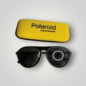 Polaroid PLD 6225/S 807M9 Polarized Aviator Sunglasses 57-15 w/ Case